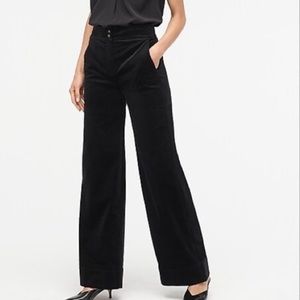 J Crew Frankie Wide Leg Corduroy Pants